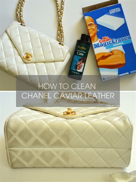 how to care for chanel caviar|How You Can Properly Clean Your Cha.